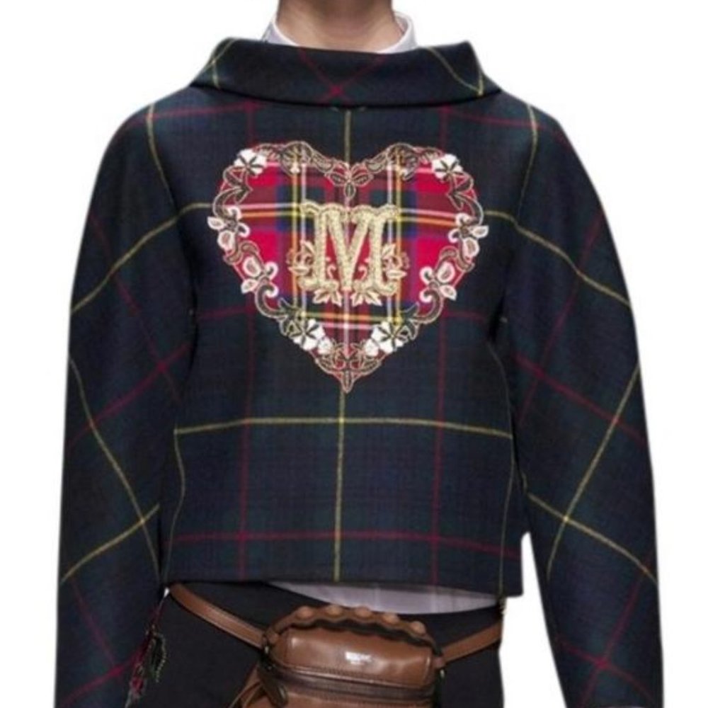 Moschino Green Jacket Size 4 (S)